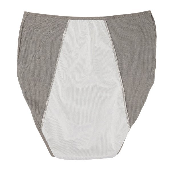 3枚組クロッチオープン産褥ショーツ（リブ無地）