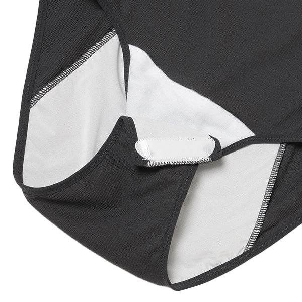 3枚組クロッチオープン産褥ショーツ（ブラック）