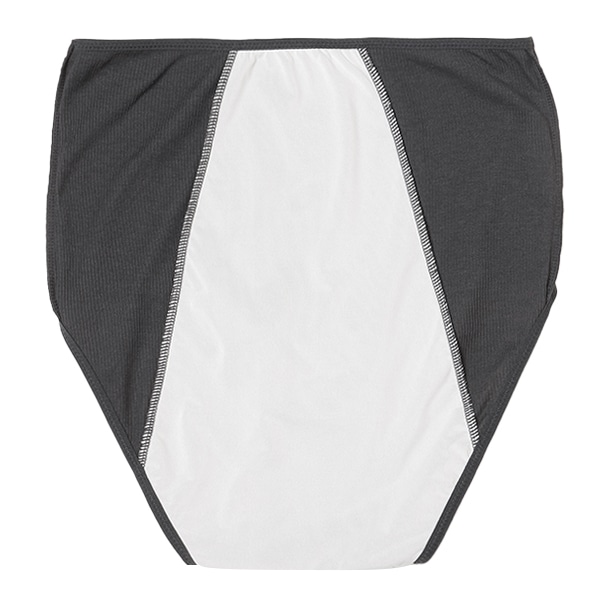 3枚組クロッチオープン産褥ショーツ（ブラック）