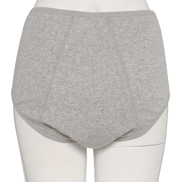 犬印本舗）2枚組綿100％クロッチオープン産褥ショーツ（無地）