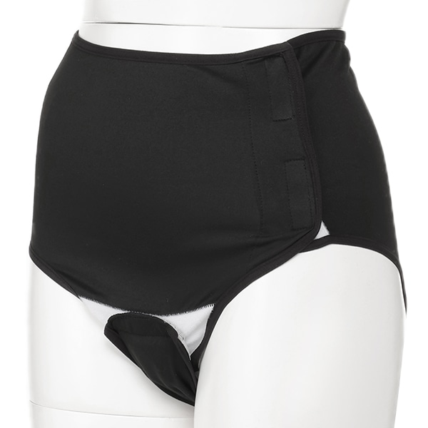 3枚組フルオープン産褥ショーツ（ブラック）