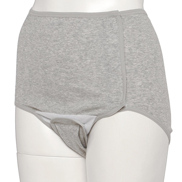犬印本舗）2枚組綿100%フルオープン産褥ショーツ（無地）