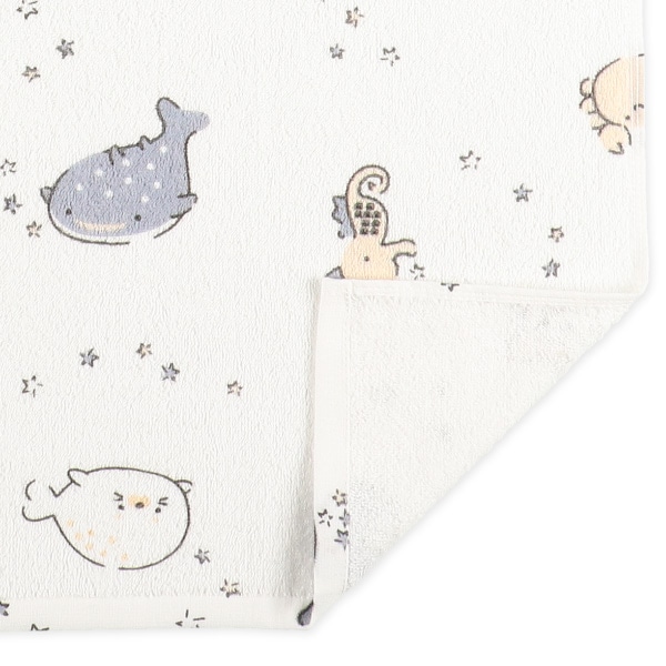 甘撚りタオルケット（海の生き物）