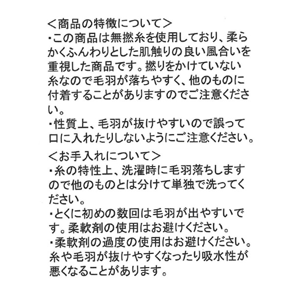 無撚糸タオルケット（夏いぬ）