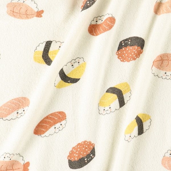 無撚糸タオルケット（寿司）