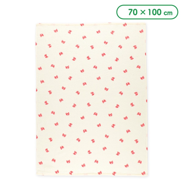 無撚糸タオルケット（リボン）