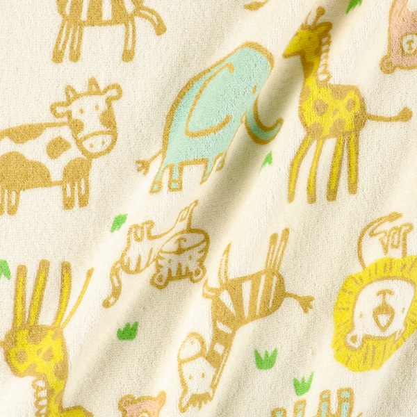 無撚糸タオルケット（アニマル）