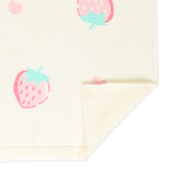 無撚糸タオルケット（いちご）