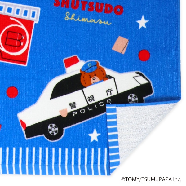 お昼寝ケット（トミカとトム）