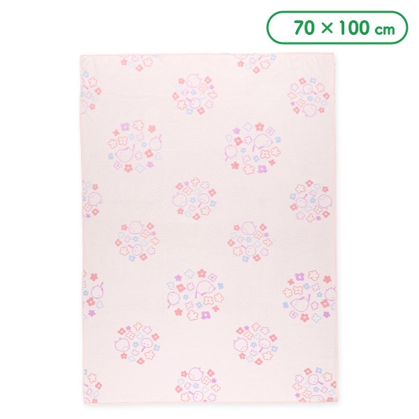 吸水タオルケット（シマエナガ）