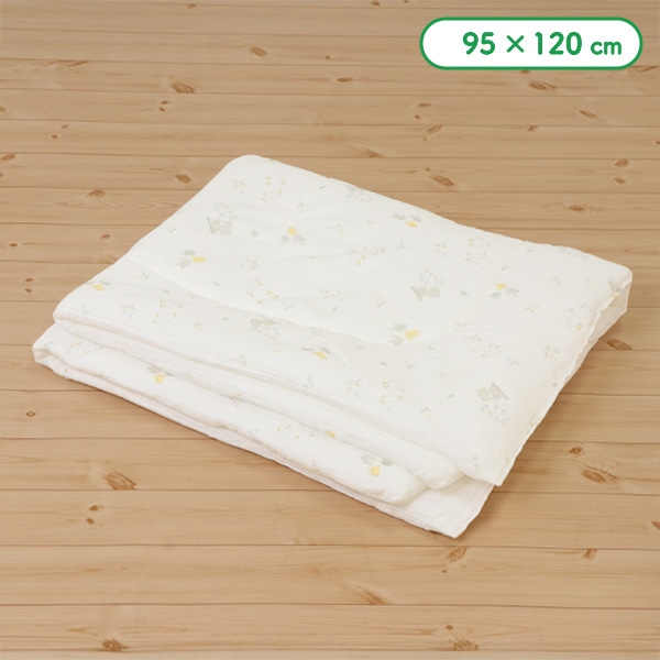 ふわもち掛けふとん（アヒルくま）（軽量・厚手）