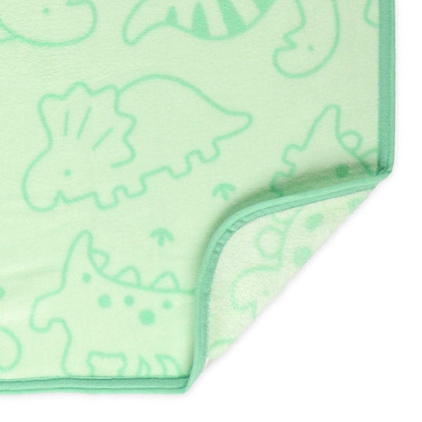 かるふわブランケット（線画恐竜）