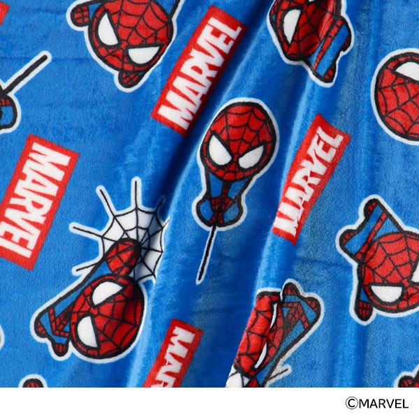 ひざ掛け毛布（スパイダーマン）