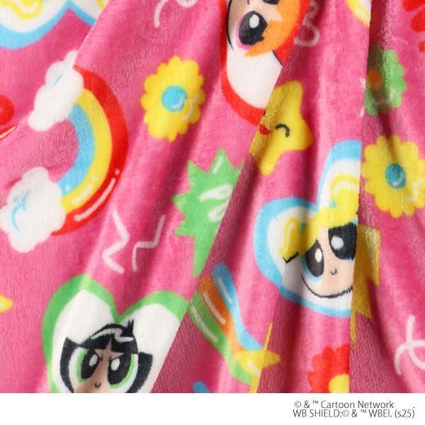 ひざ掛け毛布（パワーパフガールズ）