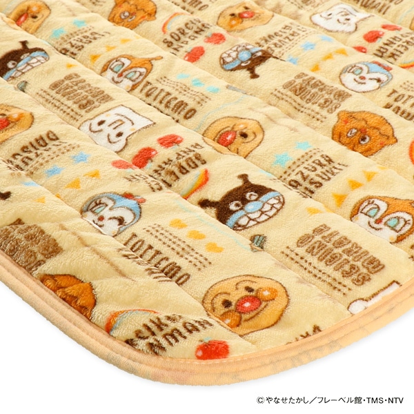 フランネルあったか敷きパッド（アンパンマン）