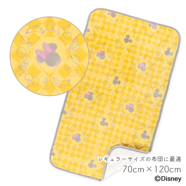 あったか防水敷きパッド（ディズニー）