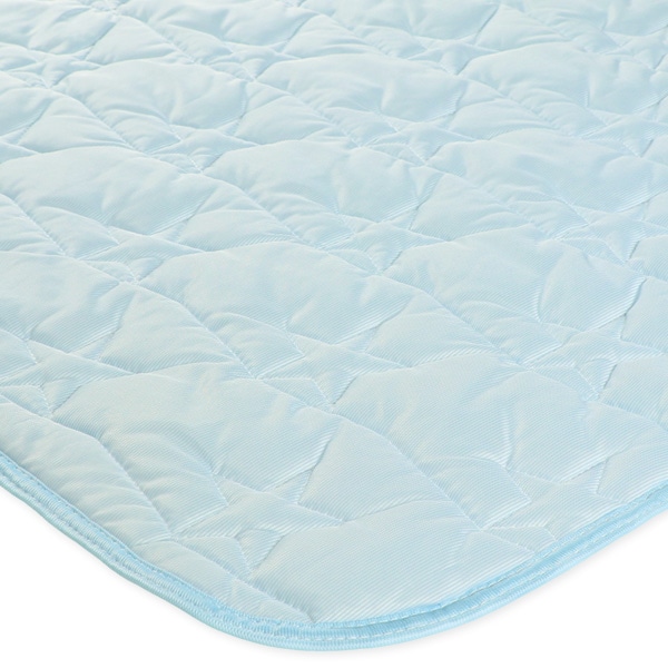 ひんやり敷きパッド（ブルー無地）