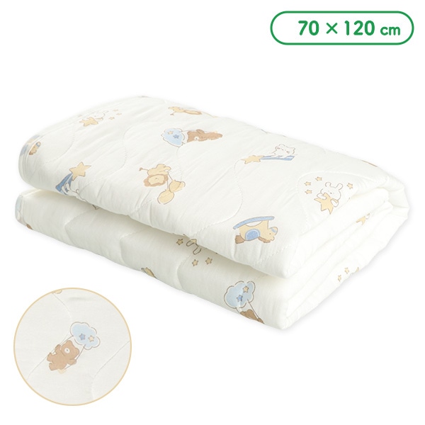 綿ガーゼ敷きパッド（アニマル）