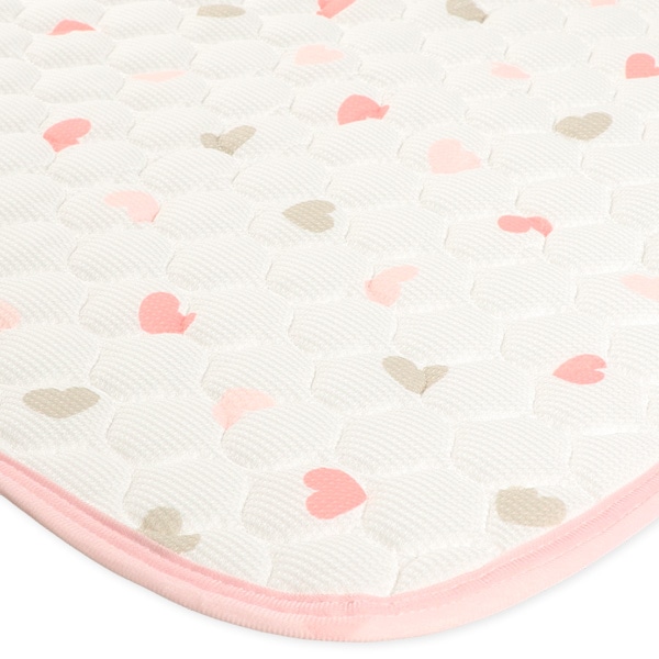 さわやか敷きパッド（ハート）