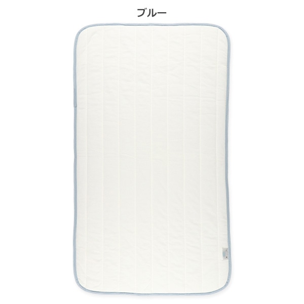 ワッフル通期敷きパッド（無地）