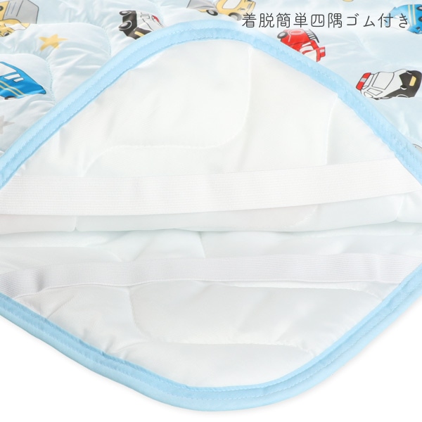 もっちり接触冷感敷きパッド（くるま）
