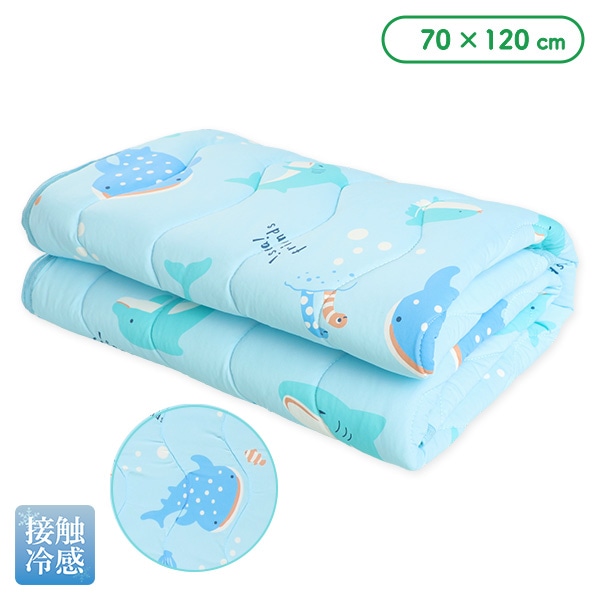 もっちり冷感敷きパッド（水族館）