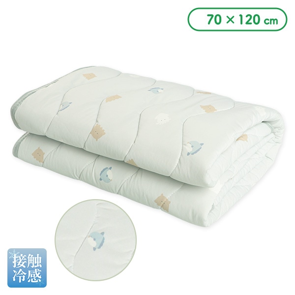 もっちり冷感敷きパッド（海の生き物）