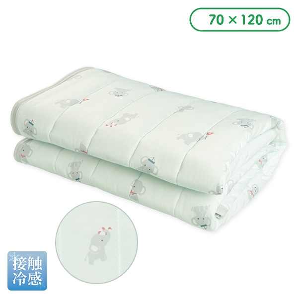 もっちり冷感敷きパッド（ぞう）