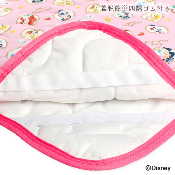 冷感敷きパッド（ディズニープリンセス）