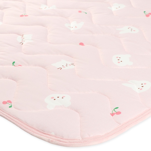 もっちり冷感敷きパッド（うさぎ）
