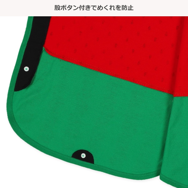 ニット丸型スリーパー（すいか）