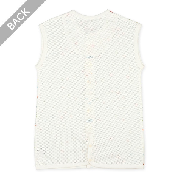 2WAY背中メッシュスリーパーS（花柄）