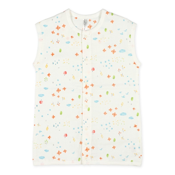 2WAY背中メッシュスリーパーS（花柄）