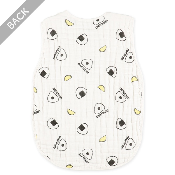 ガーゼ丸型スリーパー（おにぎり）