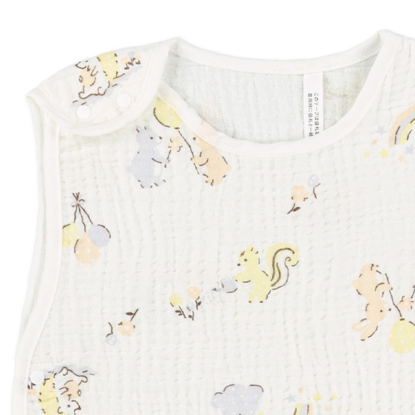 ガーゼ丸型スリーパー（アニマル）