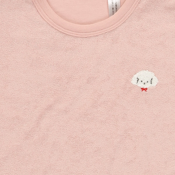 ふんわりやわらかパイル丸型スリーパー（いぬ）