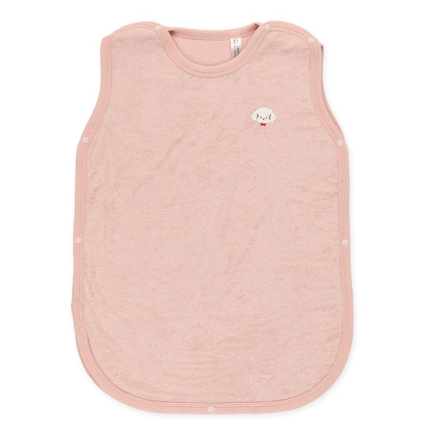 ふんわりやわらかパイル丸型スリーパー（いぬ）