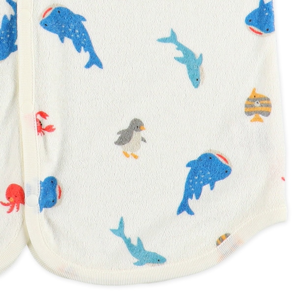 2WAY背中メッシュパイルスリーパー（海のいきもの）