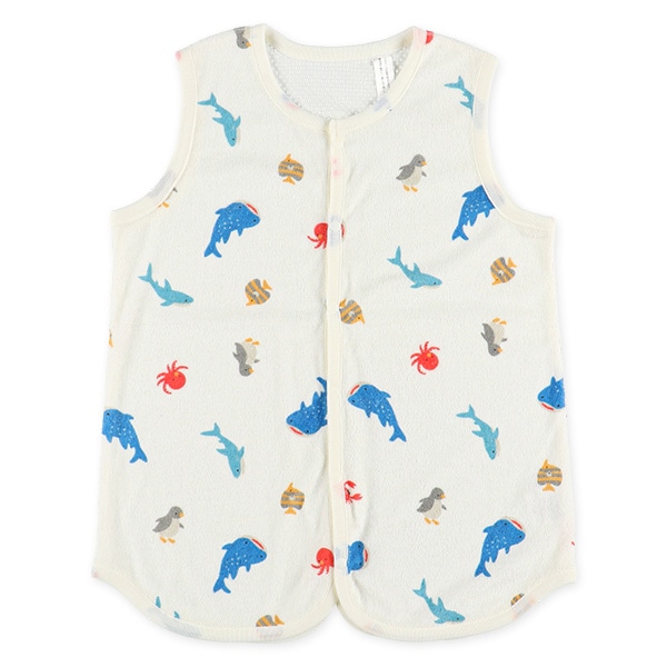 2WAY背中メッシュパイルスリーパー（海のいきもの）