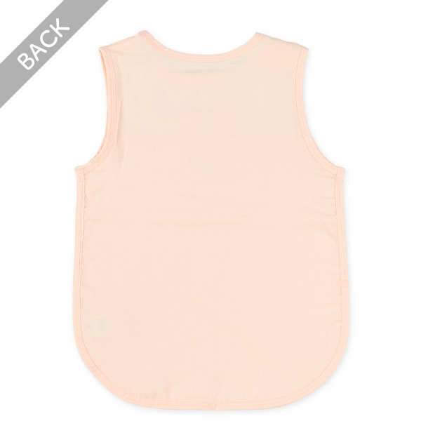 ガーゼ丸型スリーパー（うさぎフェイス）