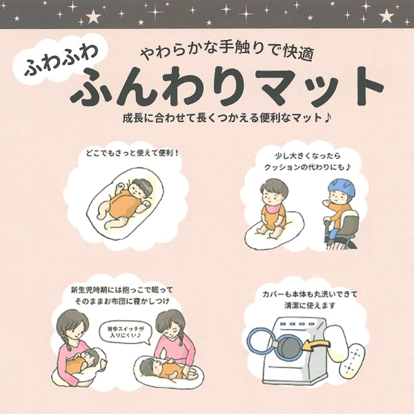 ふわふわふんわりマット（ひつじ）