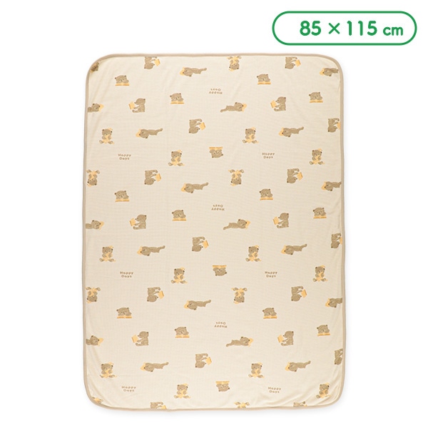 裏パイルワッフルケット（くま）