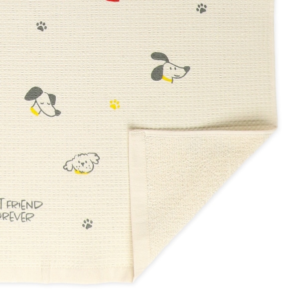 通期裏パイルワッフルケット（いぬ）