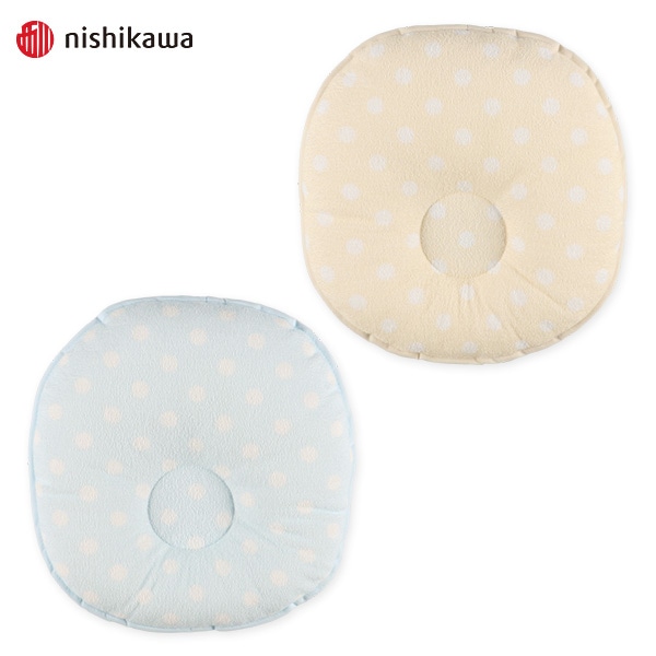 医師がすすめる ドーナツ枕（ドット）（4～12ヶ月用）