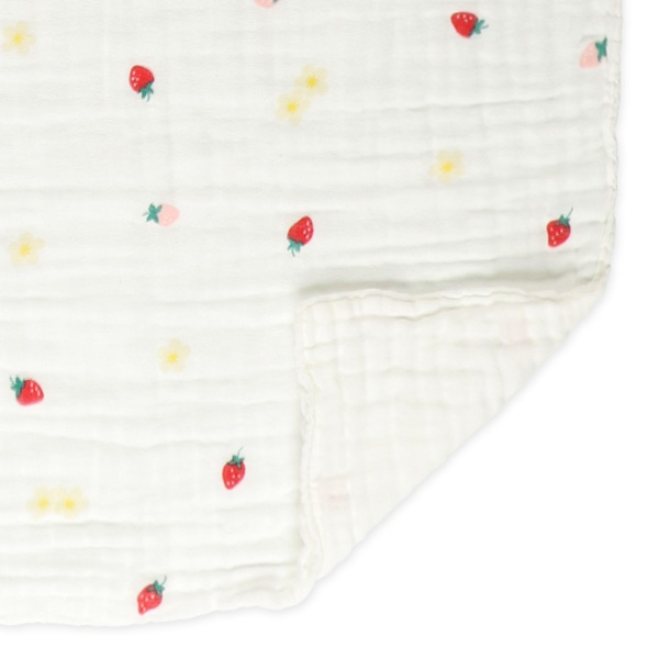 通期6重ガーゼケット（いちご）