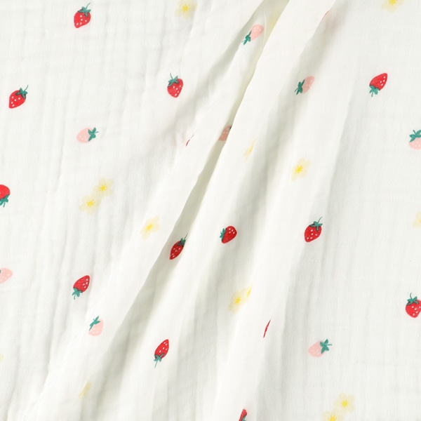 通期6重ガーゼケット（いちご）