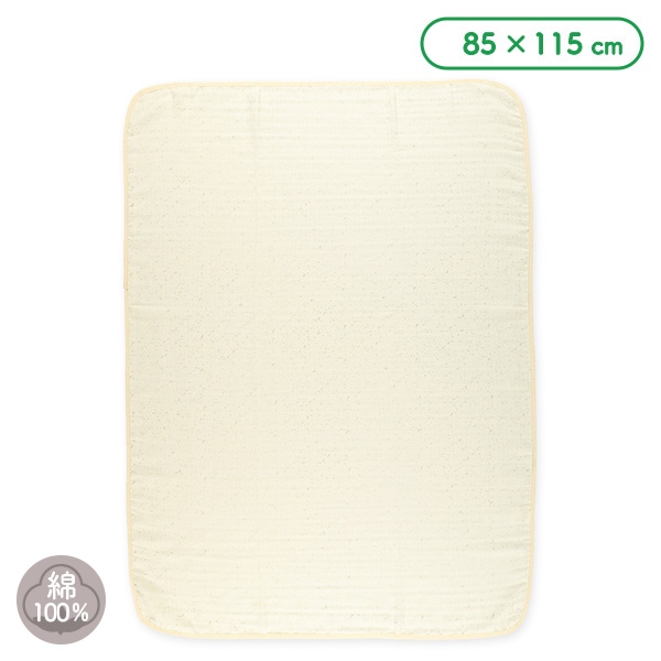 通期6重ガーゼケット（箔プリント）