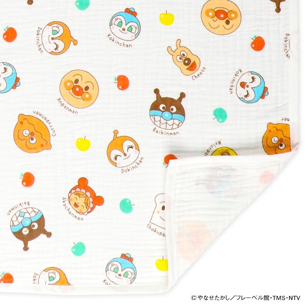 3重ガーゼケット（アンパンマン）
