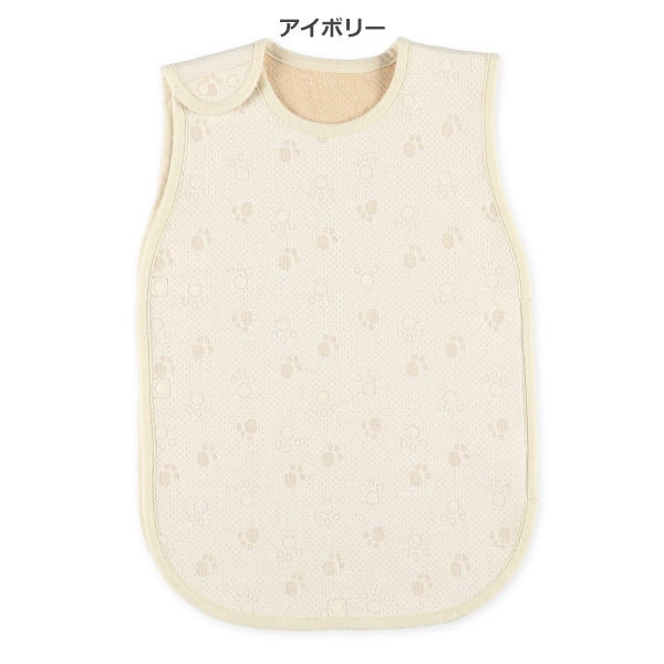 通期ジャガード乳児スリーパー（足跡）