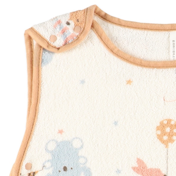 無撚糸丸型スリーパー（アニマル）